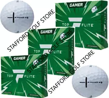 NEW 2024 Top Flite Gamer Golf Balls - 36 Pack (3 Dozen) - Gloss White