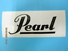 PEARL DRUMS DECAL CASE BUMPER STICKER PEARL DRUM SET DRUM HEAD NICE NEW RARE