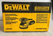 DeWalt DWE6420 5" Random Orbit Sander, Single Speed, PSA Pad