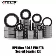 For HPI Nitro RS4 3 EVO RTR Sealed Bearing Kit