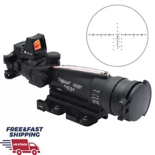 ACOG TA11 3.5X35 Real Red Fiber Riflescope illuminated Optic with Red Dot Sight