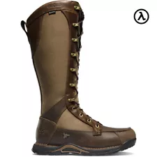 DANNER® SHARPTAIL SNAKE BOOT SIDE-ZIP 17" DARK BROWN HUNT BOOTS 45041 - ALL SIZE