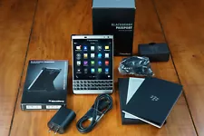 BlackBerry Passport Silver Edition - Excellent Condition With Extras