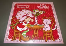 2019 Strawberry Shortcake Wall Calendar - NIP- Still Sealed