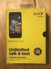 Sprint HTC Desire 510 Pre-Paid Cellular Phone ( BRAND NEW BLACK )