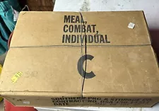 Genuine Vietnam Era Sealed Case of C Rations - 12 Sealed Boxes - March 1966