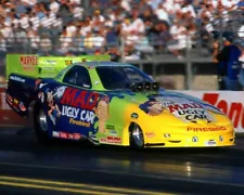 DALE CREASY JR MAD UGLY CAR FUNNY CAR GETTING THE GREEN LIGHT 8X10 GLOSSY PHOTO