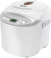 Oster Expressbake Bread Maker 2 Pound Loaf Gluten Free Setting White CKSTBR9050