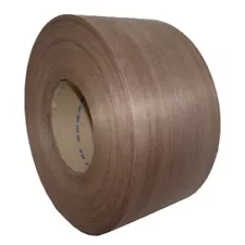 Walnut 7" x 250' Pre-Glued Wood Veneer Roll, With Iron-on Adhesive