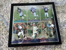 1998 Topps Finest Football Jumbo Uncut Proof Sheet Peyton Manning RC SB XXXIII