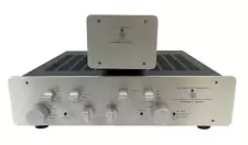 Counterpoint SA-5000A SA-5000 Hybrid Tube Preamplifier with Matching PSU Silver