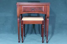 SINGER SEWING MACHINE CABINET TRADITIONAL MAHOGANY 15-91 201 66 66 27