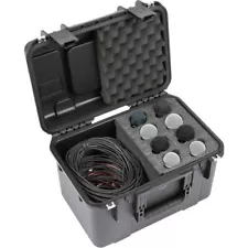 SKB Waterproof Case for 8 Microphones and Cables - 3i-1610-MC8