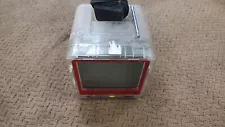 Clear See Through Alaron Black & White TV 1990's