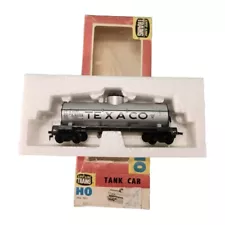 Life-Like HO Scale Texaco Single Dome Tanker Car 03522 T.C.X. 6305 NOS