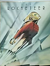 Disney's The Rocketeer 1991 Original Movie Poster New Old Stock Print WS10