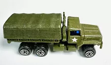 M-923 A1 6x6 Covered Military Diecast Truck Maisto Army Green Military 3” Toy