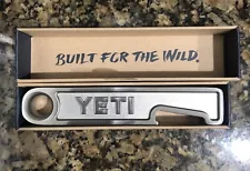 Yeti Brick Bottle Opener V2, Cast Stainless Steel (Brand New in Box)