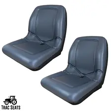 (2) Gray High Back Seats Toro Workman MD HD 2100 2300 4300 UTV Utility Vehicle