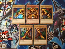 Yugioh! Exodia the Forbiden One Set 5 Cards YGLD-ENA17-21 Ultra MP Unlimited