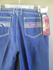 Jordache true vintage 80s made USA denim straight leg jeans 36 34 nwt new