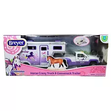 Breyer Stablemates Horse Crazy Truck Gooseneck Trailer (5369) Retired BRAND NEW