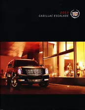 2013 Cadillac Escalade 50-page Car Sales Brochure - Hybrid ESV EXT Platinum