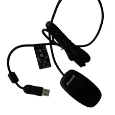 Official Microsoft XBOX 360 Wireless Receiver USB Dongle for Windows X809782-009