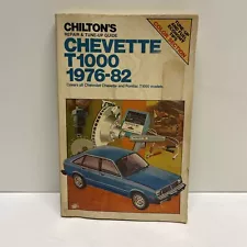 Repair Manual Chilton 6836 for All Chevy Chevette & Pontiac T1000 1976-82 Models (For: 1982 Chevrolet Chevette)