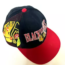 Center Ice NHL Chicago Blackhawks Black Snapback Hat Sports Specialties