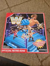 Original Release WWE Mattel Official Blue Retro Ring SEALED NIB 2017 Hasbro