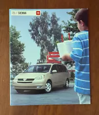 2005 Toyota Sienna Van 16-page Original Sales Brochure Catalog