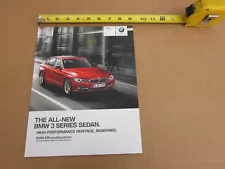 2012 BMW 3 series sedan 328i 335i sales brochure 76 page ORIGINAL literature