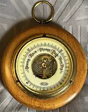 Antique Barometer Made in Germany Fully Functioning Stellar -collectors Item