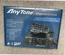 AnyTone AT-D578UVIII Plus UHF/VHF Mobile / Base Ham Radio