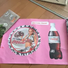 Koda Kumi Diet Coca Cola Advertisement Poster Not for Sale Rare