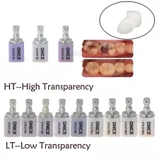 C14 HT/LT CAD CAM Dental Ceramic Lithium Dislicate Blocks For Sirona Cerec E-max