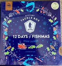 New ListingMystery Tackle Box 12 Days of Fishmas Advent Calendar Bass Panfish Fishing Fish