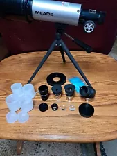 Meade Compact Telescope Model 60 AZ-T W/Case And Accessories