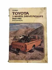 Toyota Truck Pick-up 1968-1982 Shop Repair Service Manual 20R 22 Wiring Diagrams