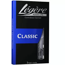 Legere Contra Bass Clarinet Classic Reed Strength 3.00