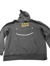 Dream Crown Smile Unisex Pullover Hoodie For Men & Women, Youtuber, Size L- Rd