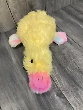 Multi-pet Yellow Platypus With Pink Duck Bill