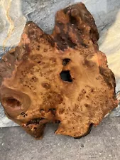 Resin Table Top Burl wood Slab Woodworking Lumber Epoxy Island 12.8”x11”x1.15” 4