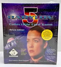 Babylon 5 Deluxe Edition CCG Booster Game 24 Sealed Card Box