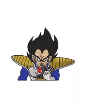 Dragon-ball Z Embroidered Patch (Vegeta) Anime it’s over 9000 Meme 3in