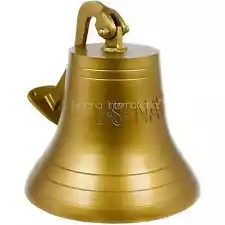 Nautical Antique Aluminum Decorative Bell With U.S Navy Engraved | Nautical Gift