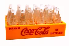 Miniature Coca Cola Crate With Bottles