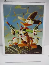 1990's Walt Disney CARL BARKS Duck Paintings 13"x16" ART PRINTS Your Choice 12