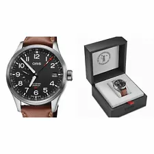 Oris 01 748 7710 4184-SET Men's Big Crown Black Automatic Watch